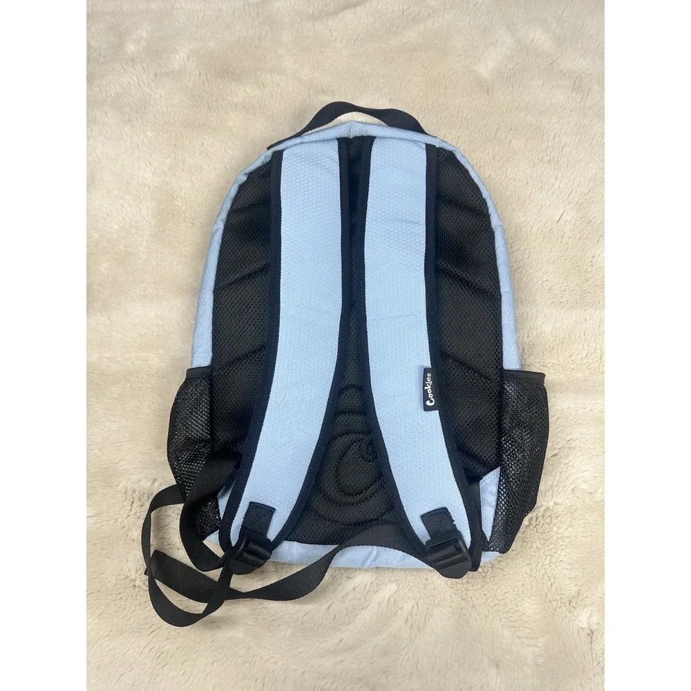 Cookies Backpack Light Blue  with White Logo‎